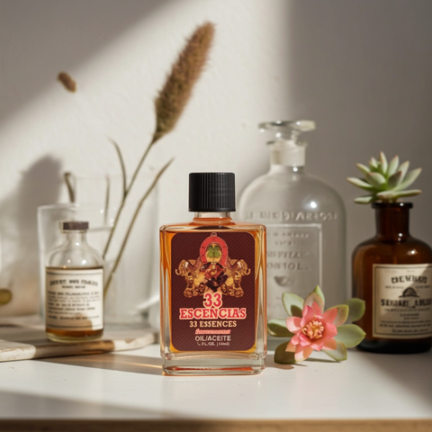 33 Escencias Feromonas fragrance oil bottle