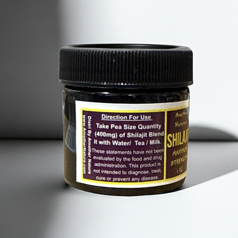 Shilajit (Tar) - Maximum Strength | 1 oz