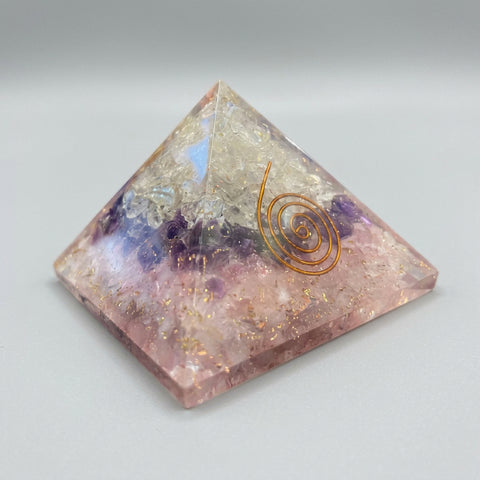 Amazonite Orgonite Pyramid - Incense Pro