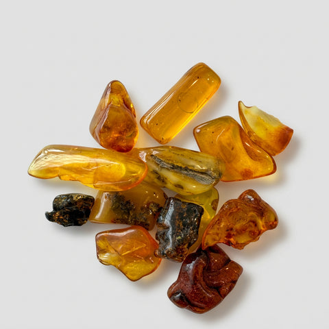 Amber Tumbled Stone - Incense Pro (Image 2)