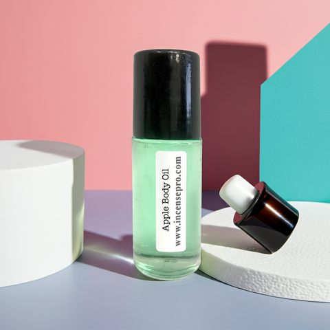 Apple Body Oil unisex body oil for hydrating the body, improving skin softness, and daily moisturizing.