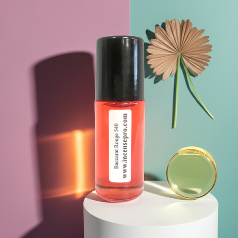 Baccarat Rouge 540 Body Oil inspired luxury fragrance with saffron jasmine and ambergris
