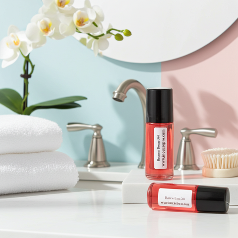 Baccarat Rouge 540 moisturizing body oil for hydrating the body, smoothing skin texture, and daily skincare use.