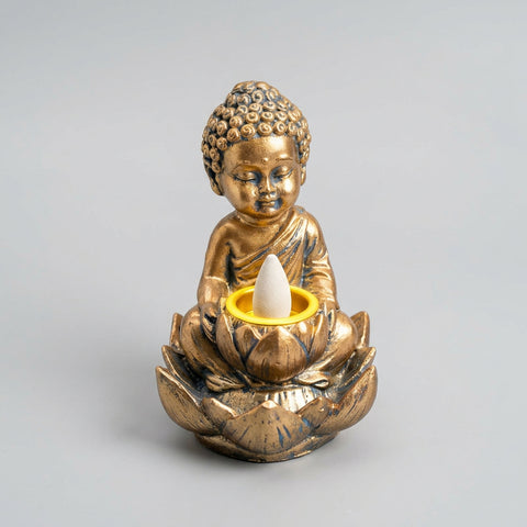 Backflow Incense Burner- Buddha - Incense Pro