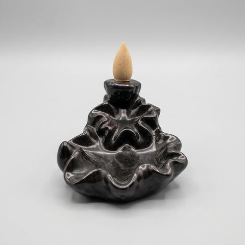 Backflow or Waterfall Incense Burner-Mini Flower Wave - Incense Pro (Image 2)