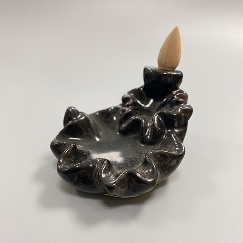 Backflow or Waterfall Incense Burner-Mini Flower Wave - Incense Pro