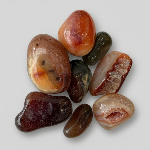 Banded Carnelian Tumbled Stone - Incense Pro