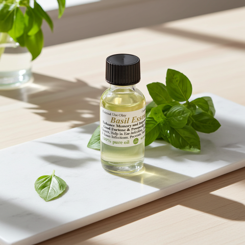Basil Essential Oil for Natural Aromatherapy