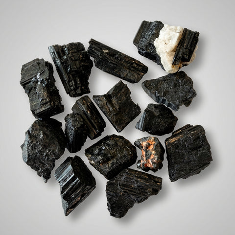 Black Tourmaline Raw Crystal - Incense Pro (Image 3)