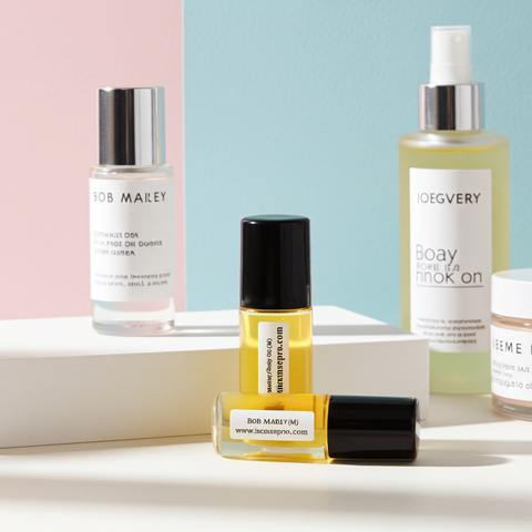 Bob Marley men’s body oil bottle for softening skin, personal grooming, and everyday scented body use.