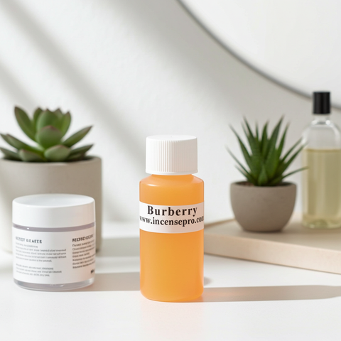 Burberry Burning Oil featuring a rich aromatic scent for home fragrance.
