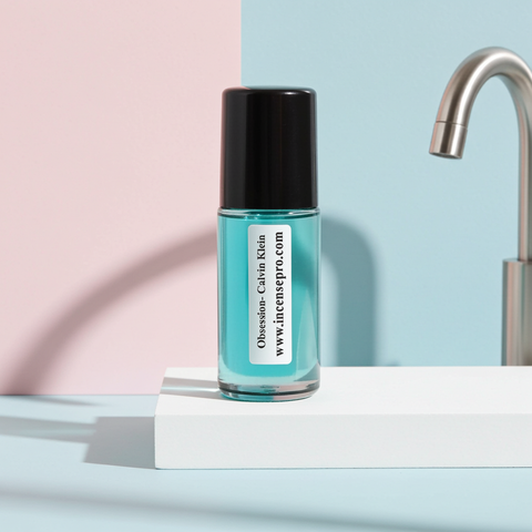 Calvin Klein Obsession body oil for men for daily body care, softening skin, and adding lasting scent.