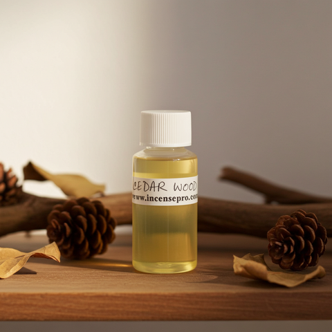 Cedarwood Burning Oil with rich cedarwood scent for home fragrance