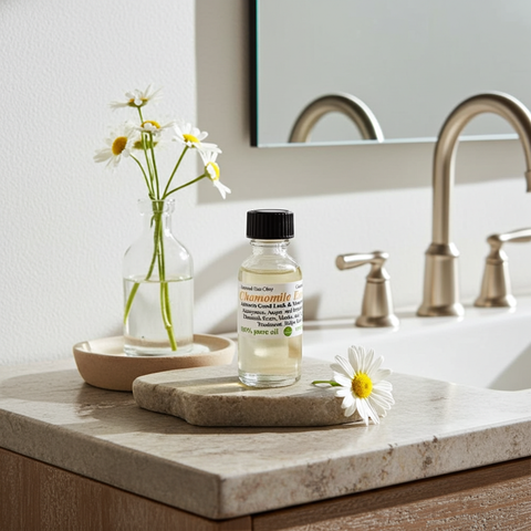 Chamomile Essential Oil natural aromatic floral oil