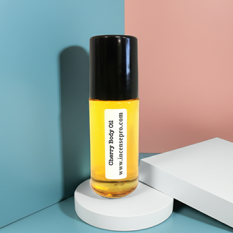 Cherry Body Oil unisex body oil for hydrating skin, locking in moisture, and everyday skincare use.