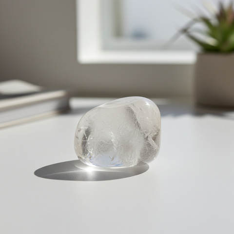 Clear Quartz Tumbled Stone (10–20mm) - Incense Pro
