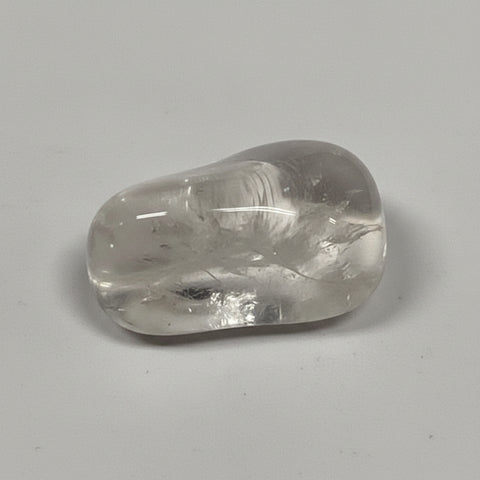 Clear Quartz tumbled stone from Brazil natural crystal pieces for meditation, energy cleansing, and daily spiritual practice.
