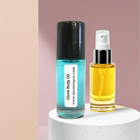 Clove Body Oil unisex nourishing body oil for softening skin, hydrating after bathing, and everyday skincare use.