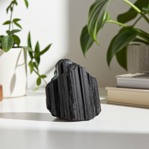 Cluster Tourmaline natural crystal specimen for gemstone collecting, energy work, and display decor.