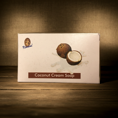 Coconut Cream Soap hydrating bath bar for gentle cleansing, moisturizing, and everyday shower use.