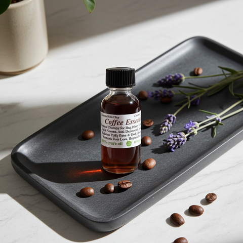 Coffee Essential Oil with a rich, warm, freshly brewed coffee aroma
