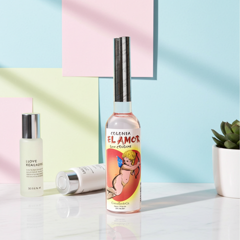 Colonia Del Amor spiritual water used for love intention work, cleansing, and attraction rituals.