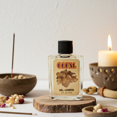 Copal Wish Oil bottle for personal rituals and intentions
