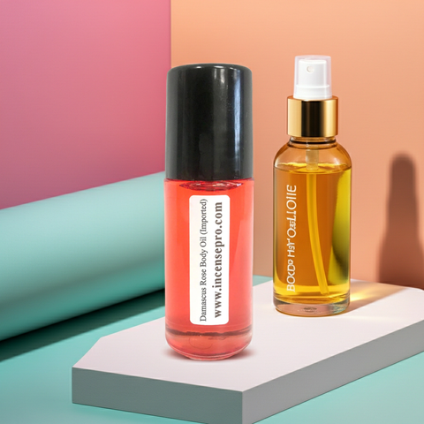 Damascus Rose Body Oil (Imported) - Incense Pro (Image 3)