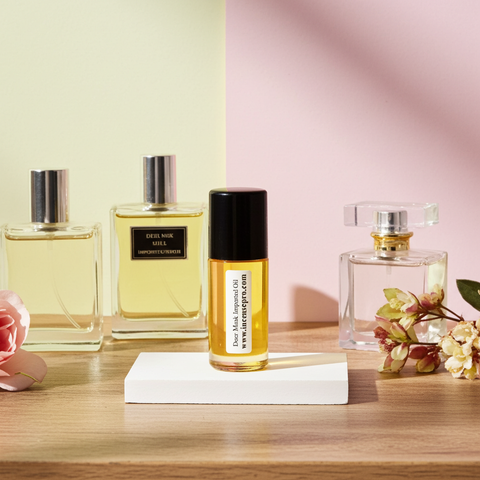 Deer Musk Imported Oil fragrance oil bottle for personal scent wear, layering, and daily use.