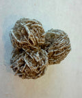 Top view of Desert Rose gypsum rosette with radiating crystal blade formation