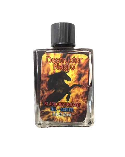 Destructor Negro Oil Black Destroyer reversal hex breaking Botanica