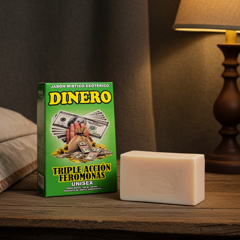 Dinero (Fermonas) Intention Soap for prosperity work.