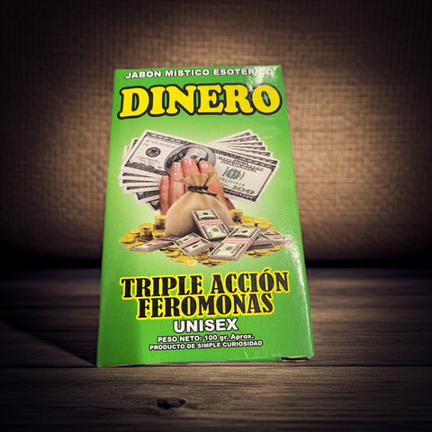 Dinero (Fermonas) Intention Soap used for cleansing and drawing money, luck, and prosperity.