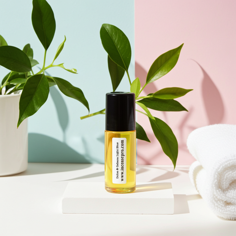 Dolce & Gabbana Light Blue body oil bottle for men’s fragrance layering, skin softening, and daily body care.