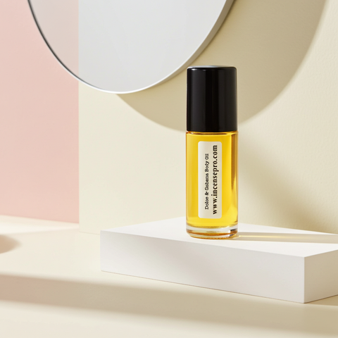 Dolce & Gabbana men’s body oil bottle for softening dry skin, body care, and everyday grooming.