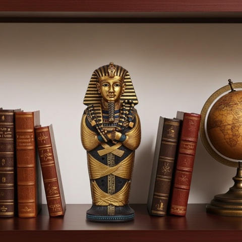 Egyptian Incense Burner featuring Tutankhamun design
