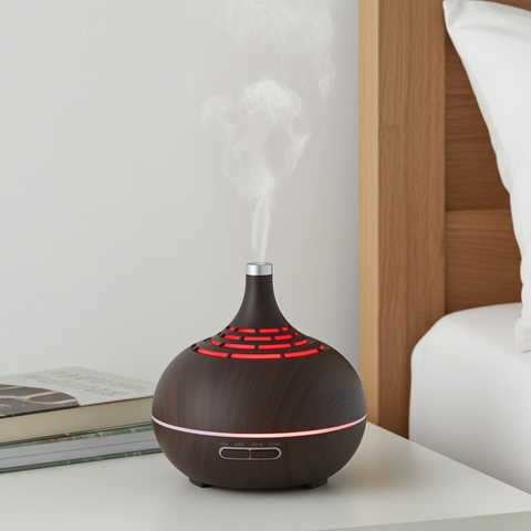Essential oil diffuser and humidifier with 400ml tank