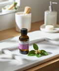 Geraniol essential oil with a sweet, floral, rose-like aroma