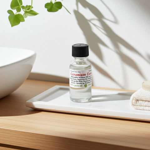 Geranium Essential Oil for Aromatherapy