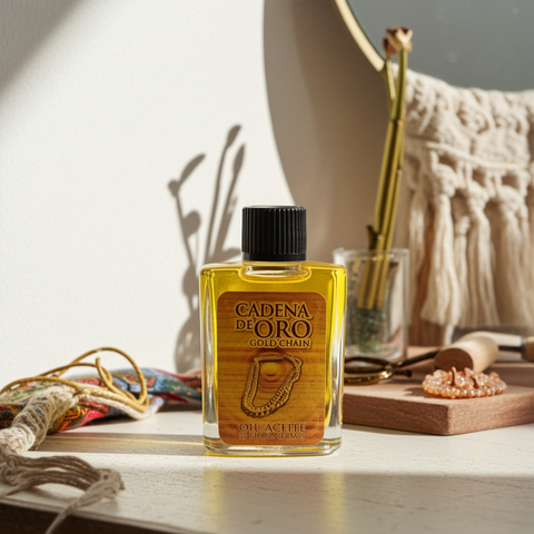 Gold Chain Cadena de Oro Oil product bottle