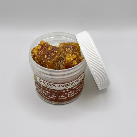 Golden Amber Resin Incense - Incense Pro