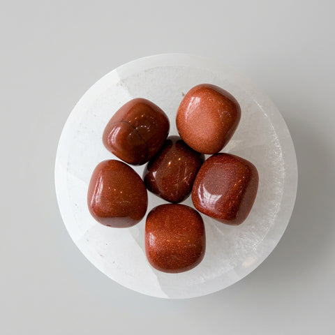 Goldstone Tumbled Stone - Incense Pro (Image 3)