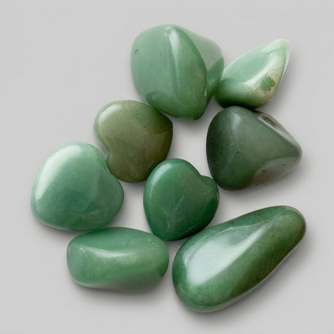Green Aventurine Tumbled Stone - Incense Pro