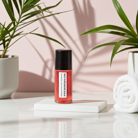 Habshoosh Musk Body Oil imported bottle for moisturizing skin, personal fragrance, and daily body care.