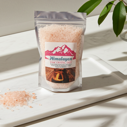 Himalayan Pink Crystal Salt crystals for cooking, seasoning, and everyday kitchen use.