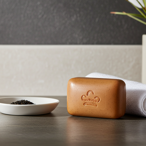 Honey Black Seed Soap moisturizing bar for soft skin, daily washing, and nourishing skin care.