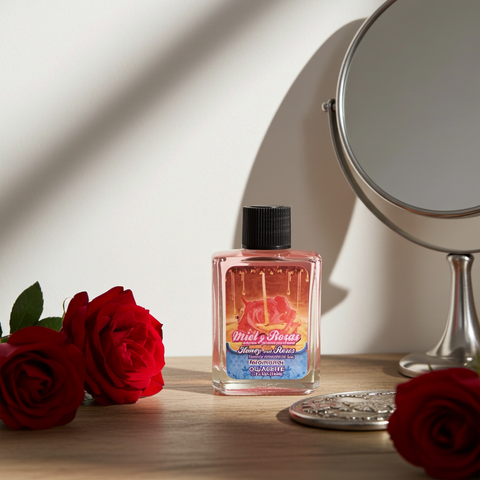 Honey & Roses Miely Rosas Oil bottle