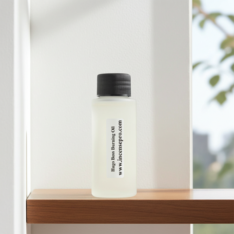 Hugo Boss Inspired Burning Oil featuring a sophisticated designer-style scent for creating a warm and inviting atmosphere.