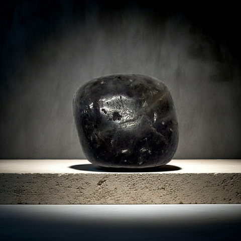 Iolite tumbled stones natural crystal pieces for meditation, energy work, and spiritual balancing