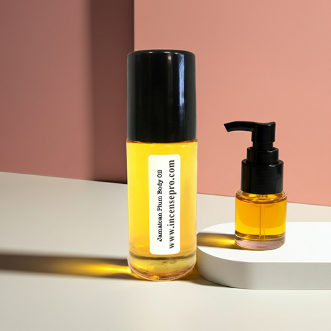 Jamaican Plum Body Oil unisex body oil for lightweight fragrance, skin nourishment, and everyday wear.